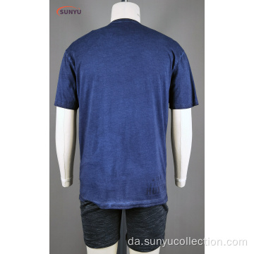 Mænds Cotton Jersey Short Sleeve T-Shirt